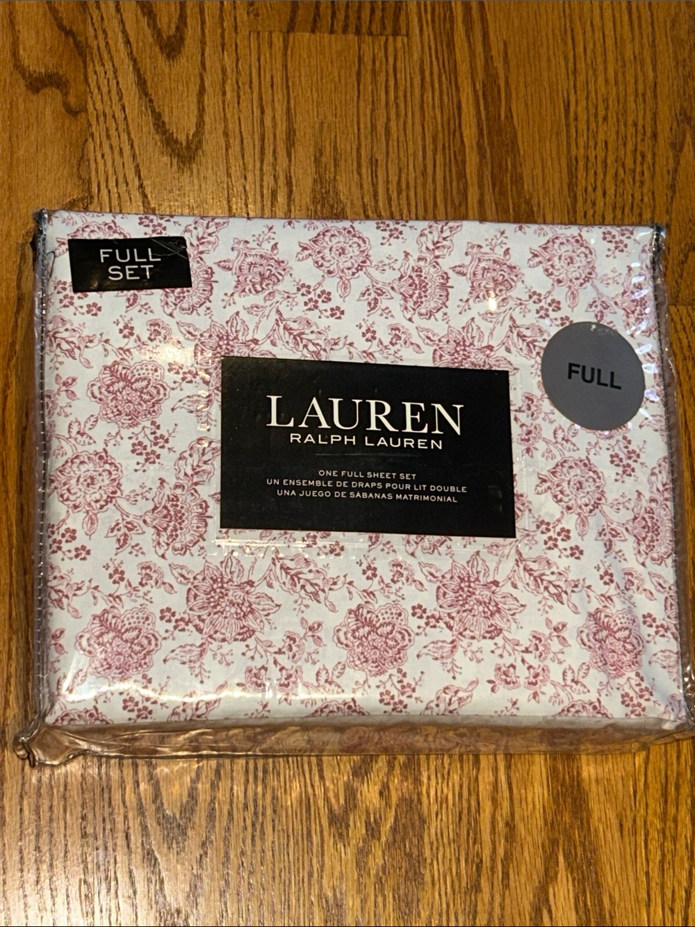 Lauren Ralph Lauren Full Sheet Set Floral